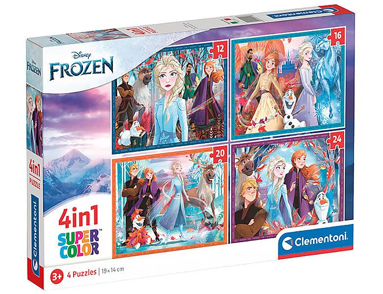 Clementoni  Puzzle Frozen 4in1 (12,16,20,24) 