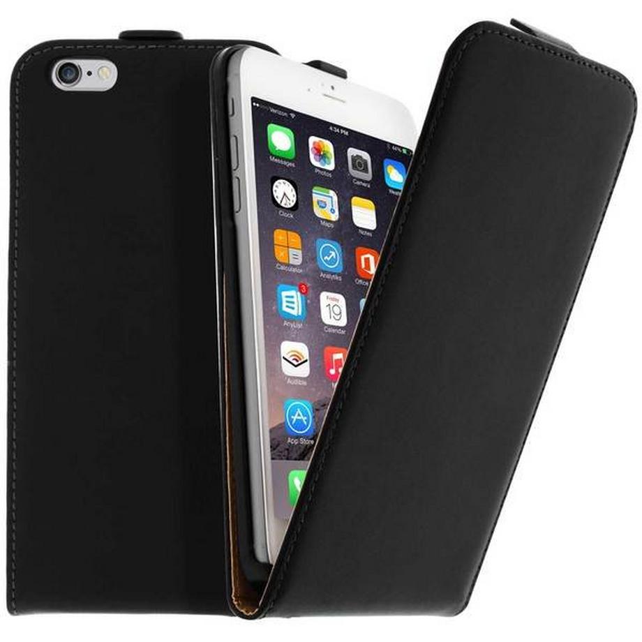 Avizar  Flip Cover iPhone 6 Plus/6S Plus Schwarz 