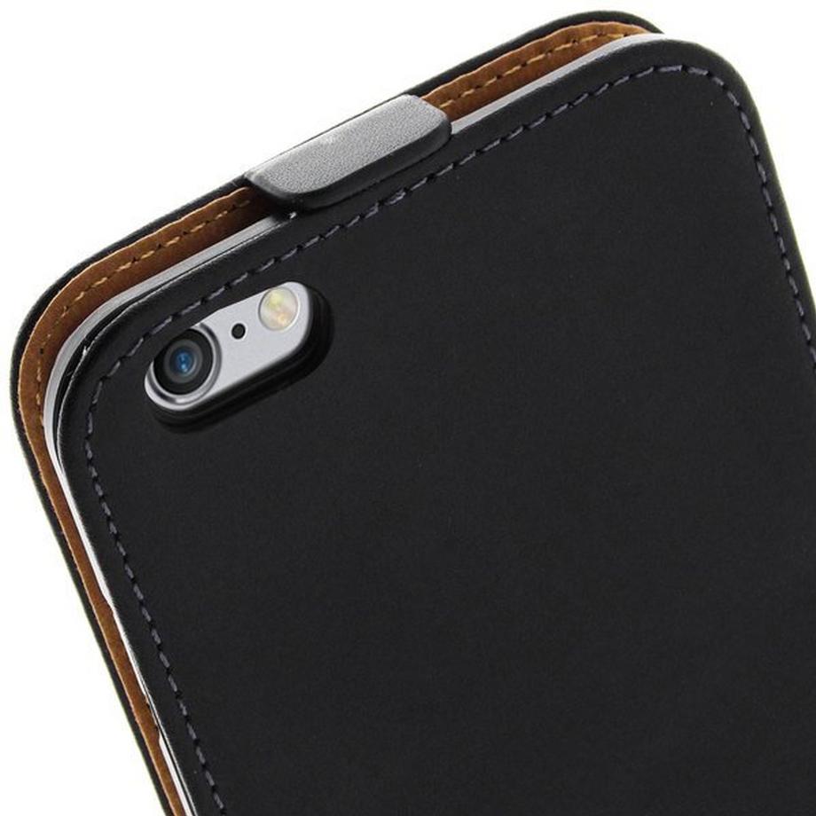 Avizar  Flip Cover iPhone 6 Plus/6S Plus Schwarz 