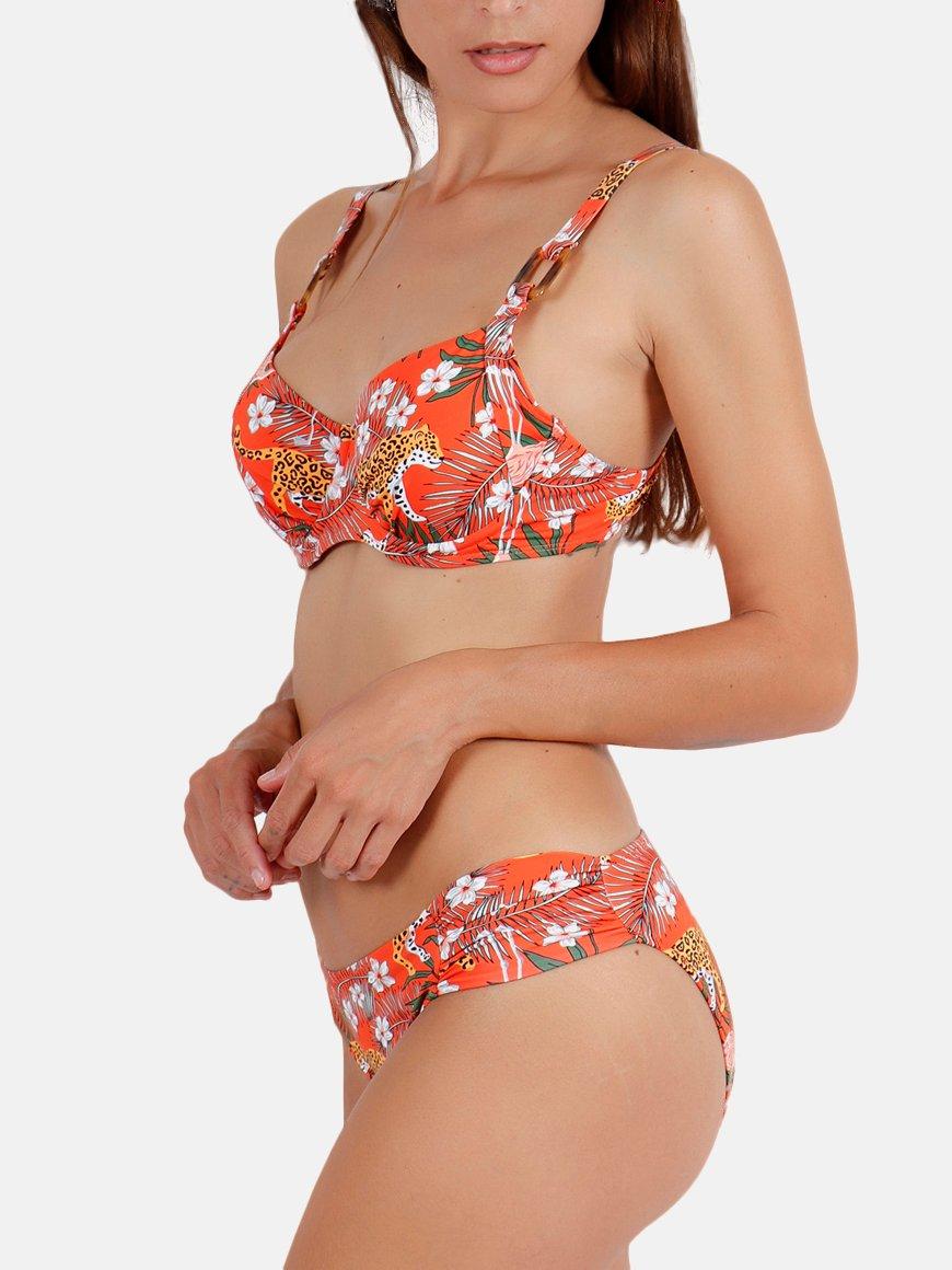 Admas  Set bikini 2 pezzi con ferretto Jungle Fever 