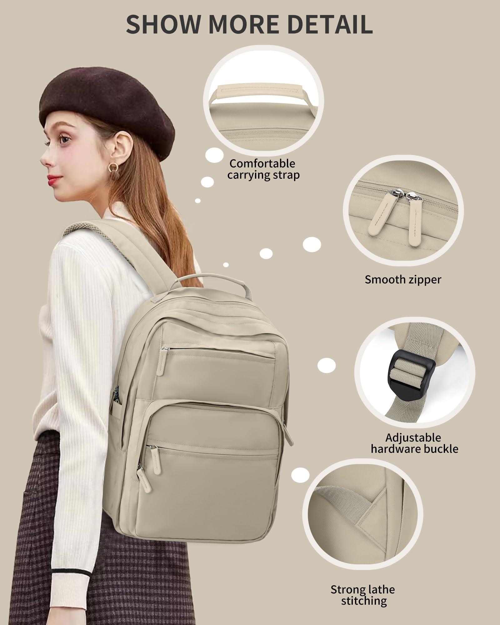 Only-bags.store Schulrucksack Rucksack mit Laptopfach Tagesrucksäcke Wasserdichter Rucksack  