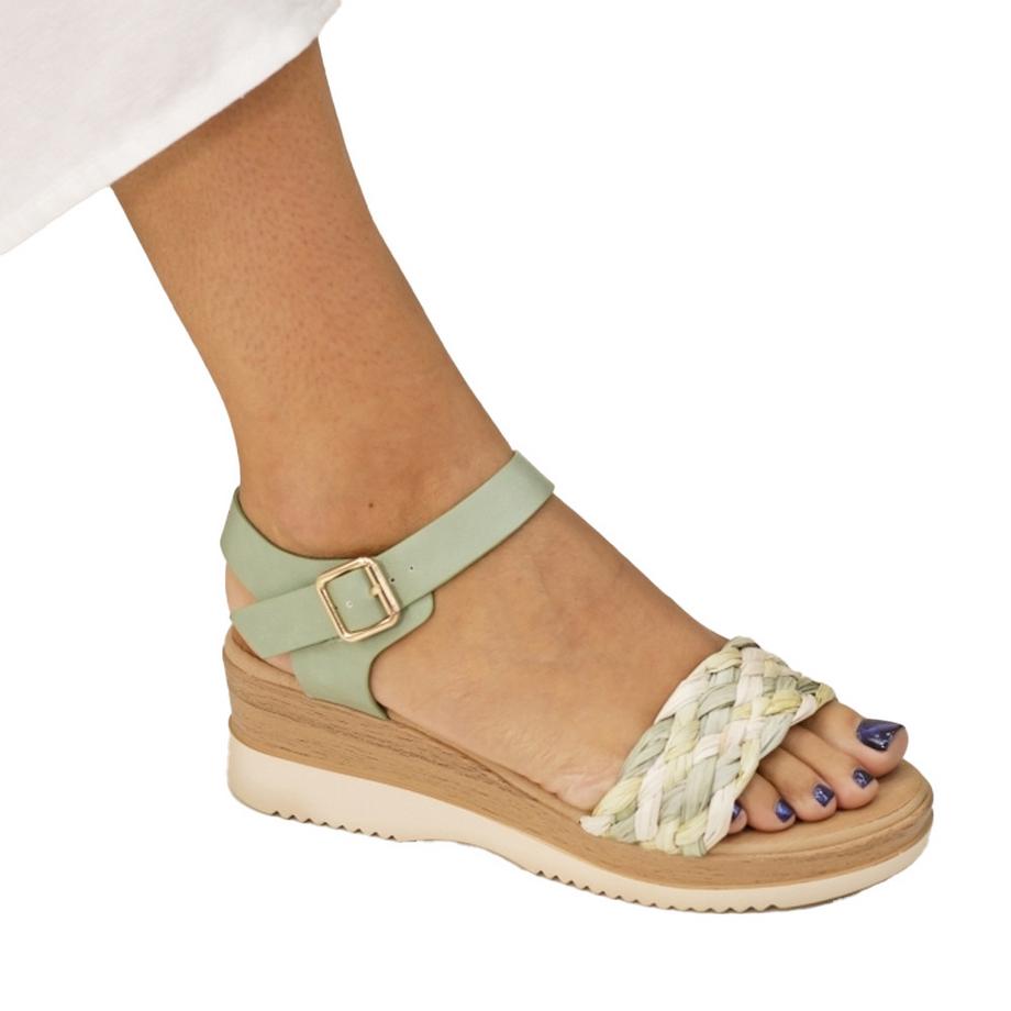 Lunar Sandali con zeppa Indiana  