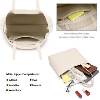 Only-bags.store Sac Shopper Simple en Cuir PU  