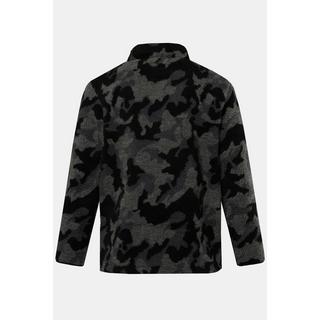 Sthuge Giacca Teddy Camouflage Collo Alto  