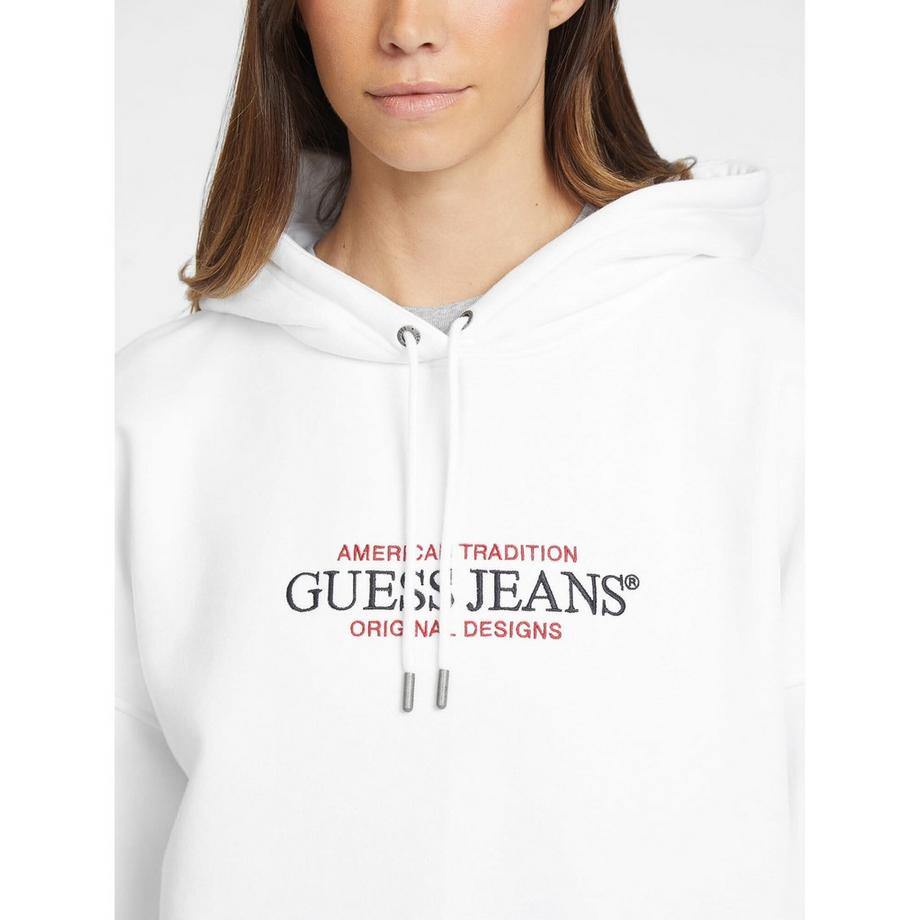 GUESS Felpa con Cappuccio Os American  