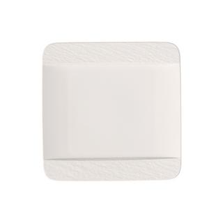 Villeroy&Boch Speiseteller quadratisch Manufacture Rock blanc  