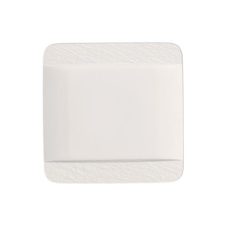 Villeroy&Boch Speiseteller quadratisch Manufacture Rock blanc  