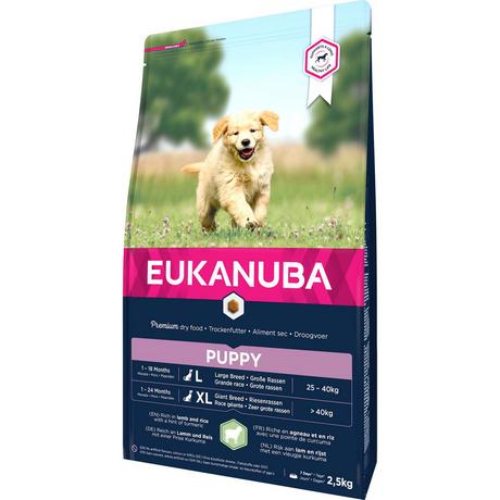 Eukanuba  Cucciolo, agnello e riso, razze grandi 