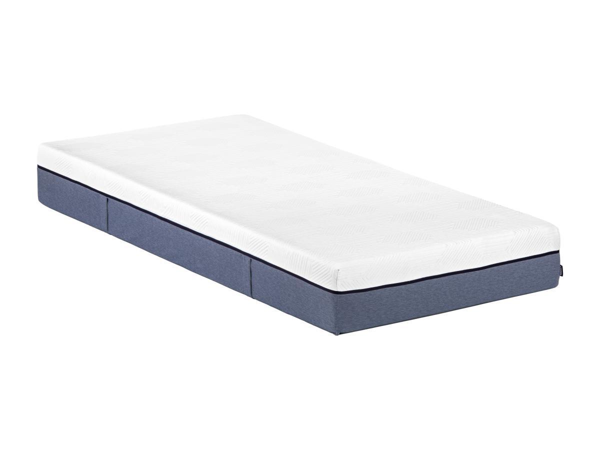 Ysmée Matelas 90 x 190 cm ressorts ensachés 7 zones et mémoire de forme ép.24cm - KASUI de YSMÉE  