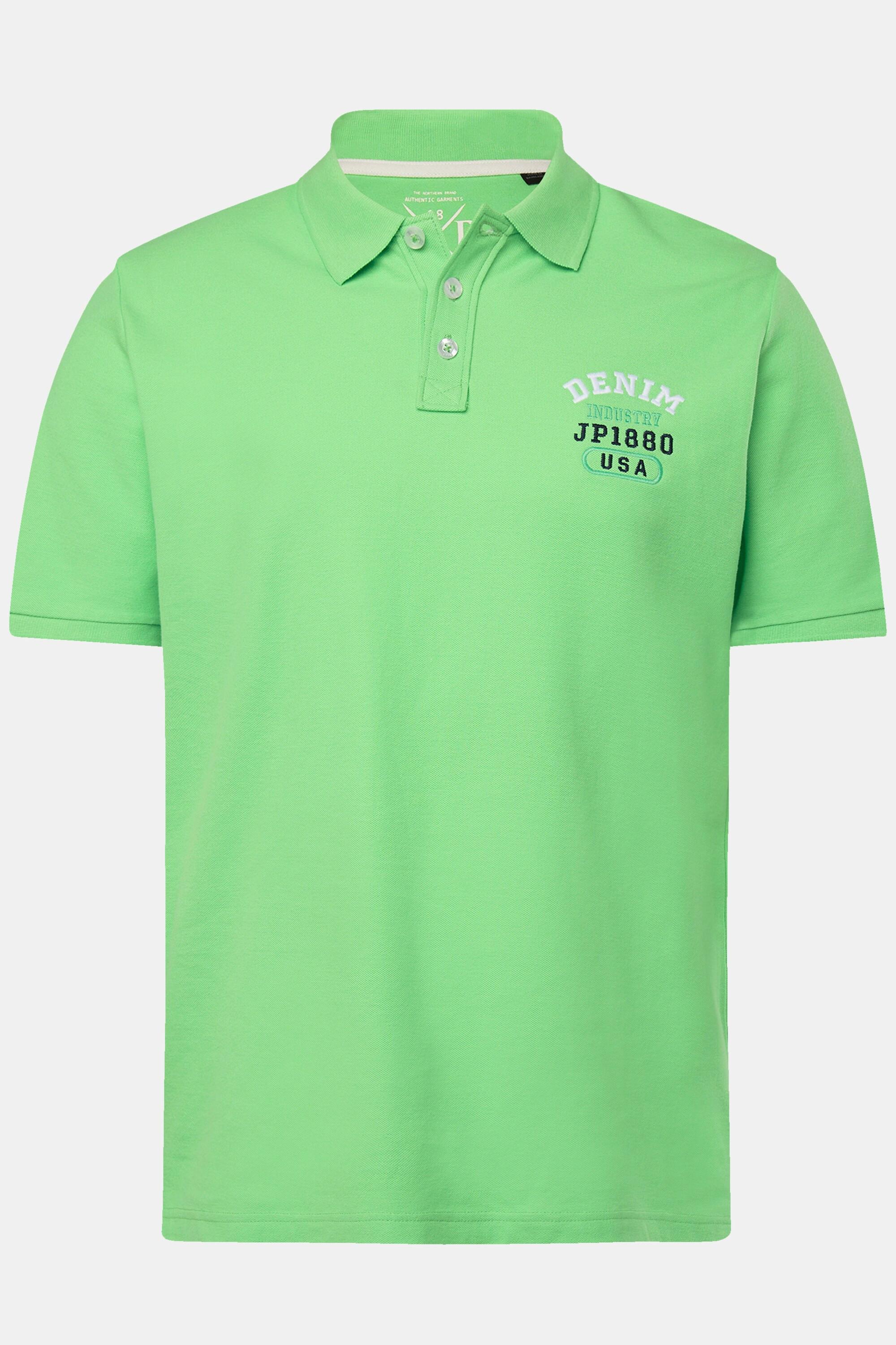 JP1880  Polo-Shirt, Halbarm, Piqué, Brust-Stick 