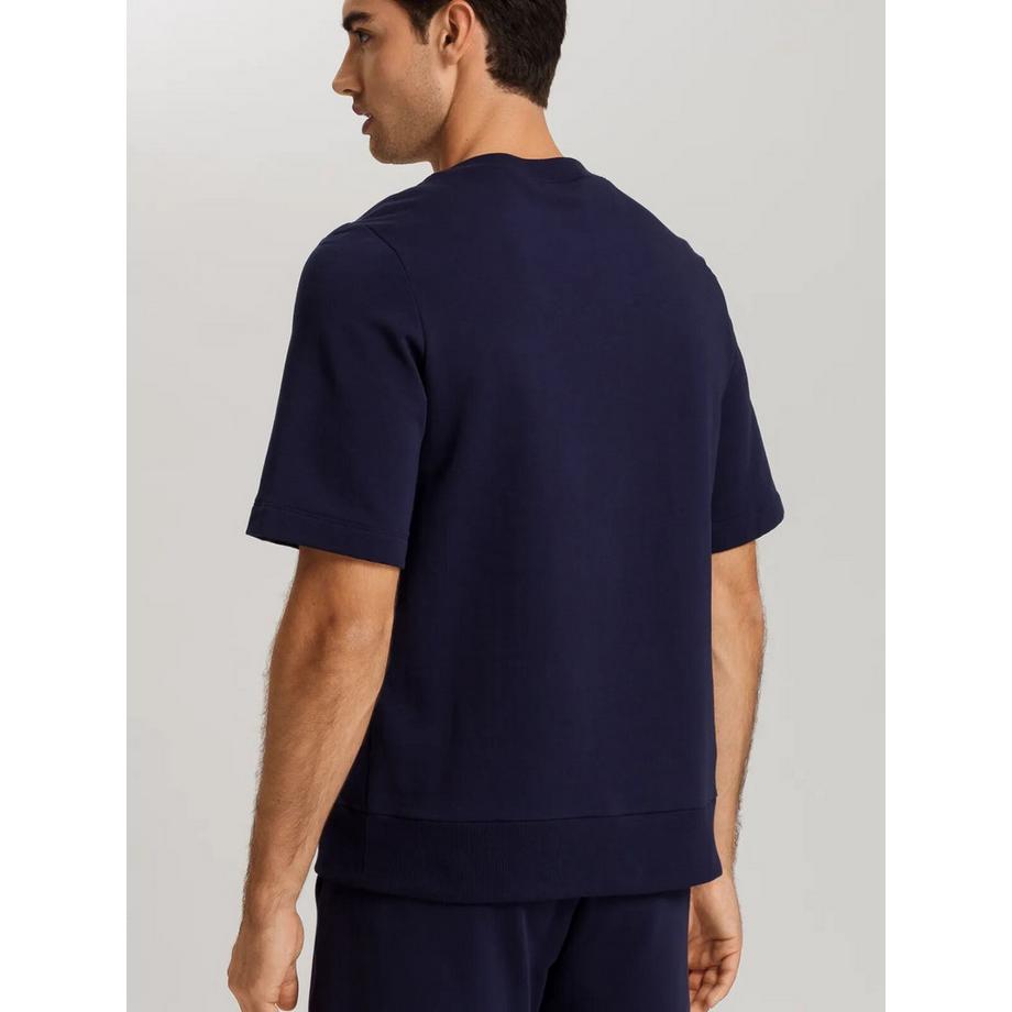 HANRO Natural Living Kurzarm Sweatshirt  