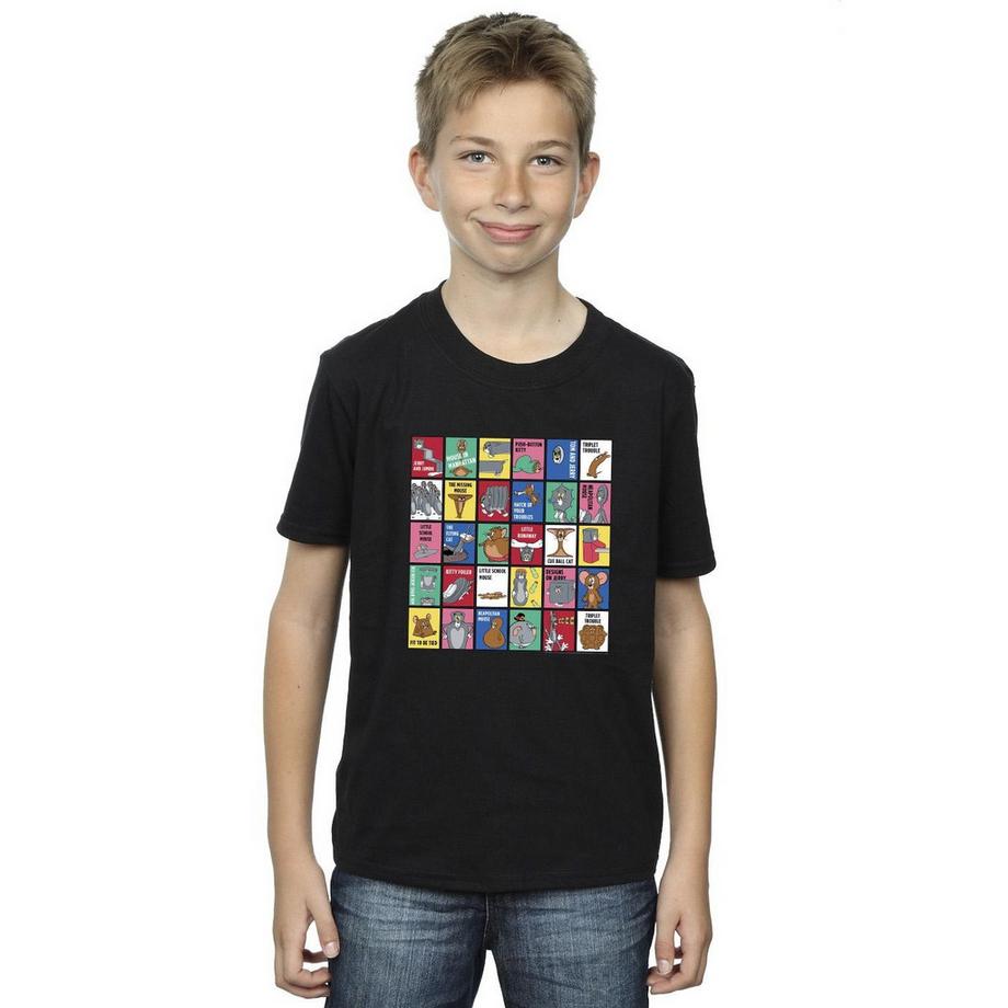 Warner Bros  Grid Squares T-Shirt 