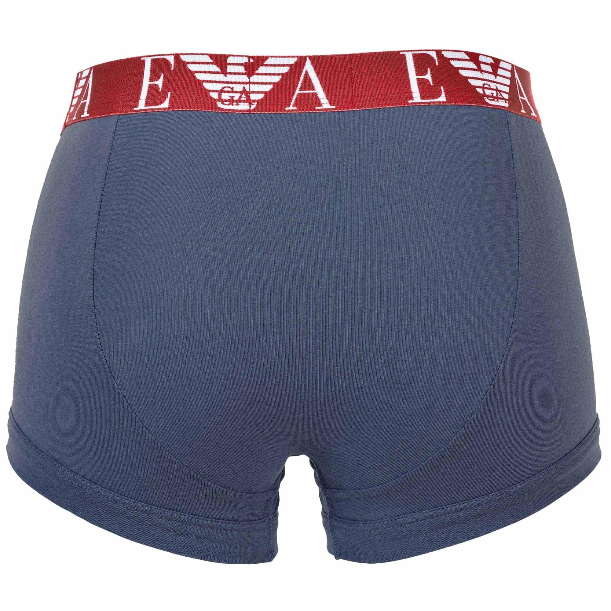 EMPORIO ARMANI Bold Monogram Boxer Aderenti Confezione da 3  