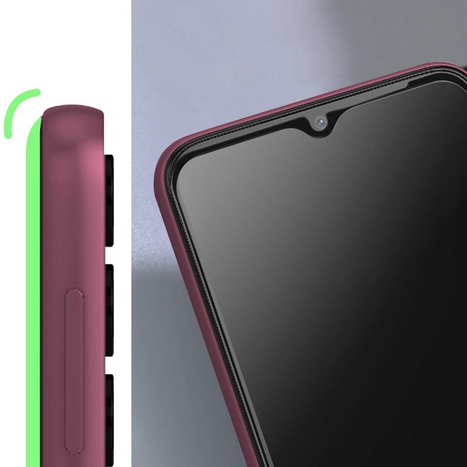 Avizar  Verre Trempé Samsung A14 4G et 5G Noir 