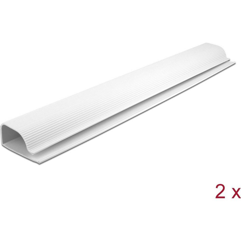 DeLock  Kabelkanal für Untertischmontage 