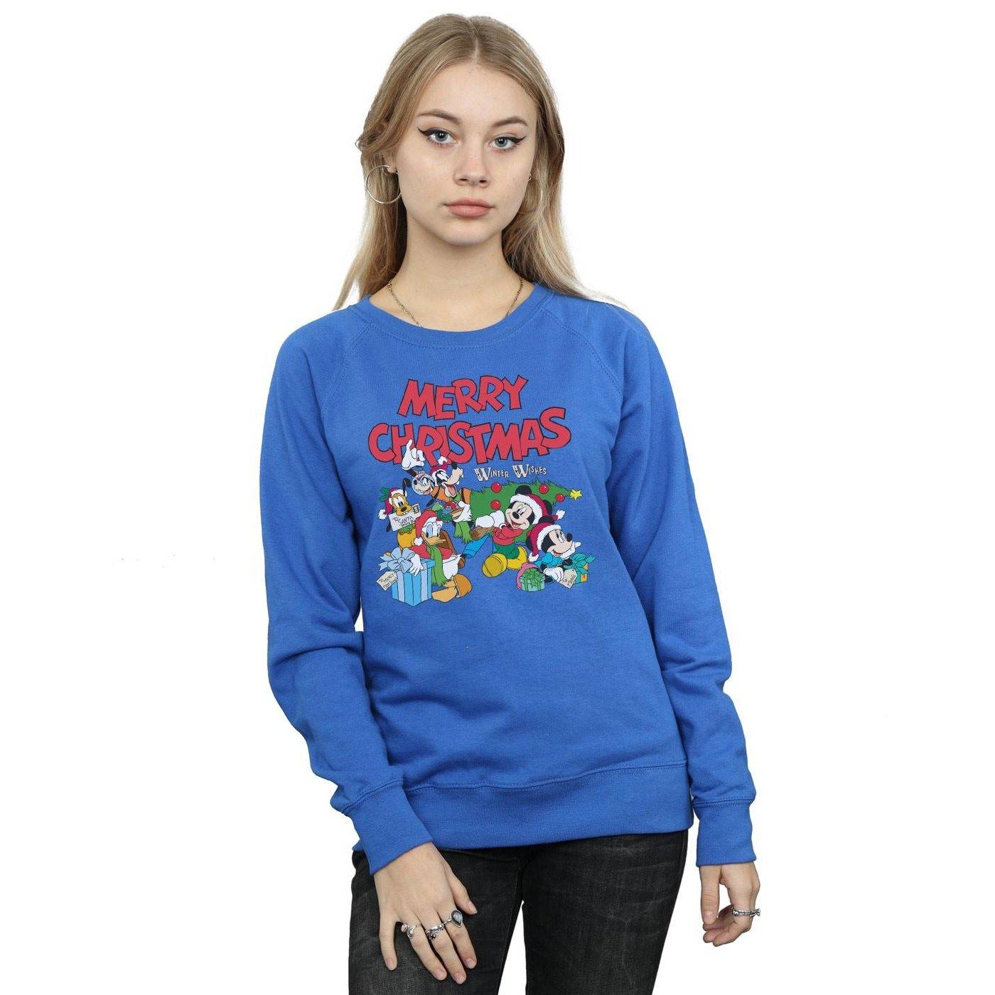 Disney  Sweat MICKEY MOUSE AND FRIENDSWINTER WISHES 