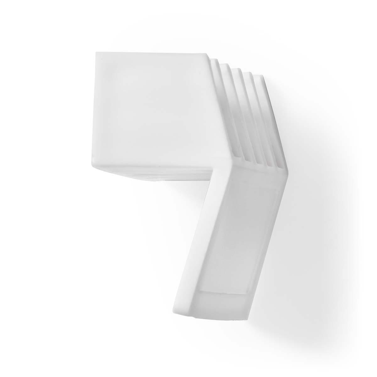 Nedis  Gestion des câbles | Serre-câbles | Click and Go | 2 pcs. | Nombre de fentes : 5 Disques | Épaisseur maximale du câble : 7,1 mm | Polypropylène | Blanc 