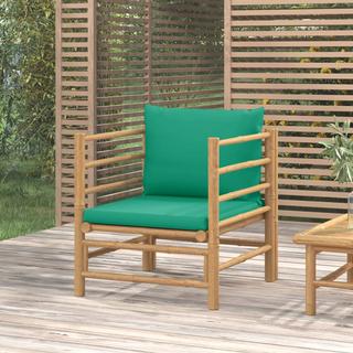 VidaXL Canapé de jardin bambou  