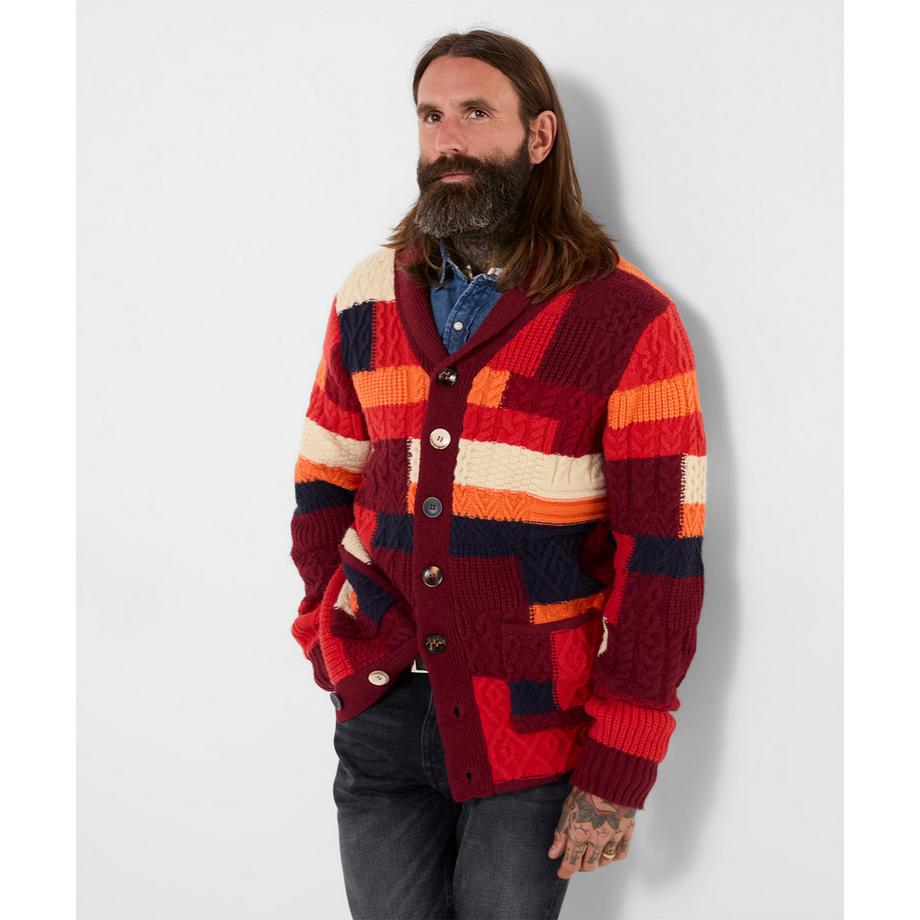 Joe Browns Cardigan a Maglia Patchwork Perfetto  