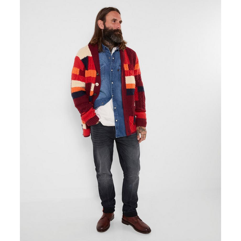 Joe Browns Cardigan a Maglia Patchwork Perfetto  
