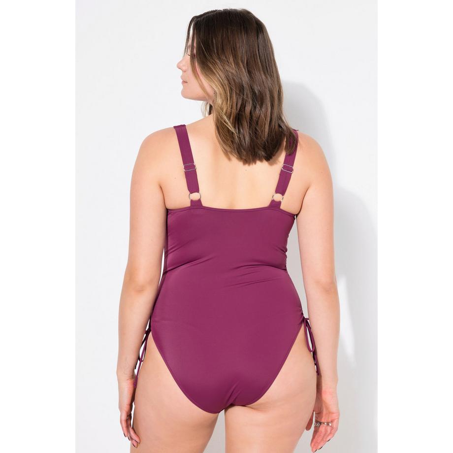 Studio Untold Costume da bagno coppe morbide arricciature laterali Shaping  