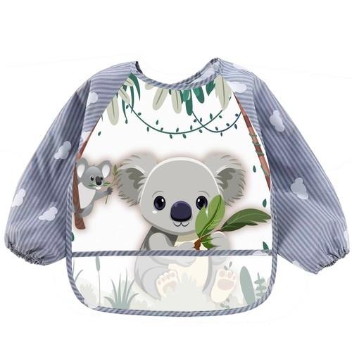 Kruzzel  Bavaglino/grembiule con maniche Kruzzel 22255 