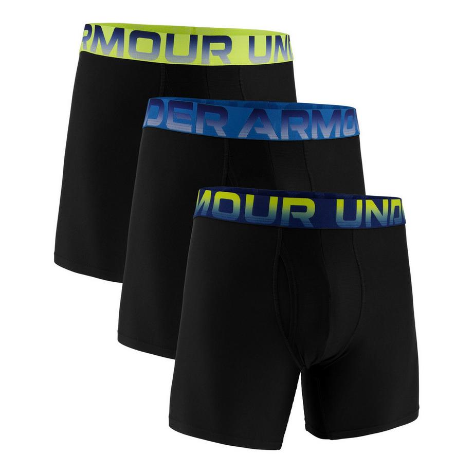 Boxer Uomini Confezione da 3 Aderente alla figura-UA PERFORMANCE COTTON - OMBRE WB 6