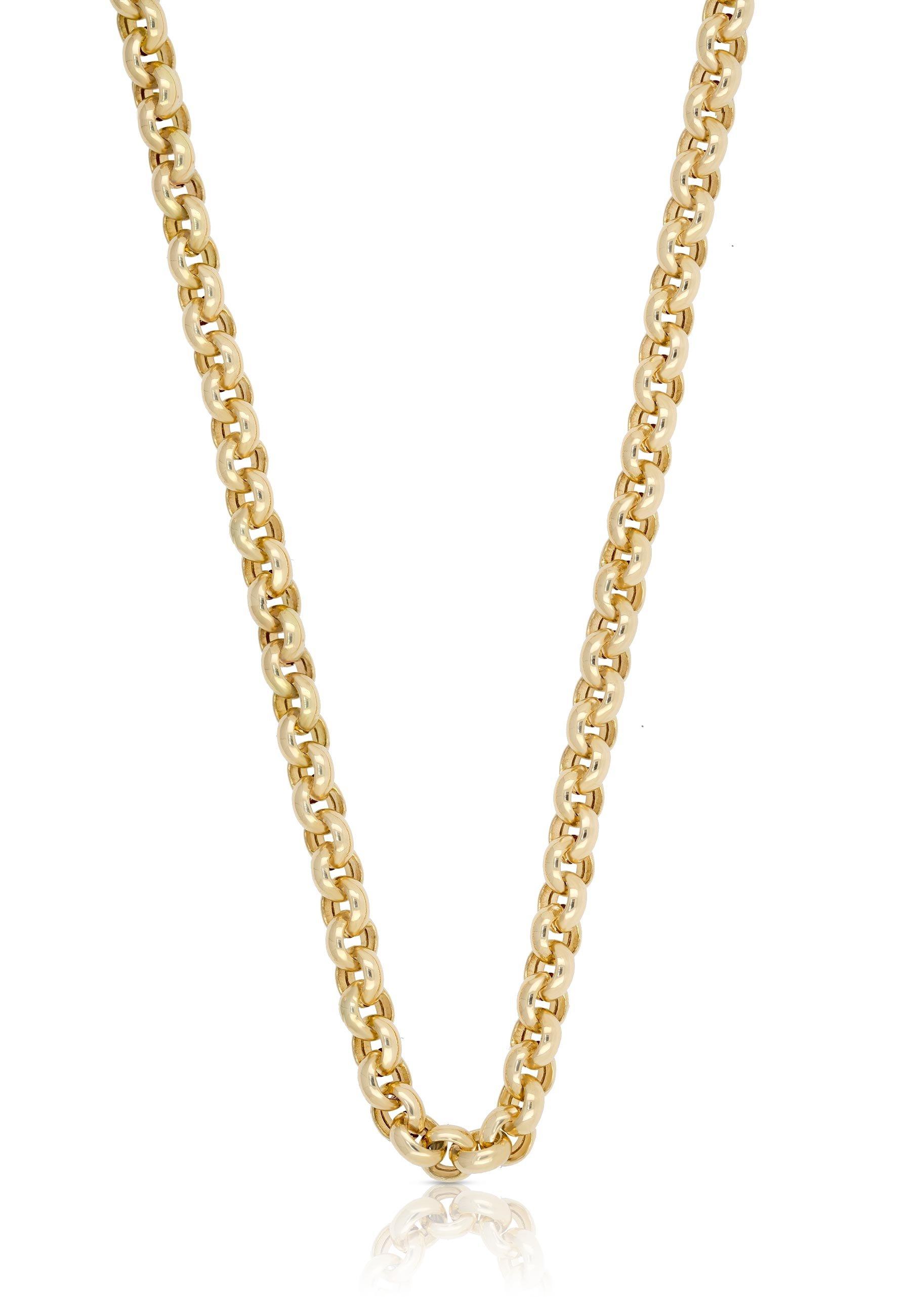 MUAU Schmuck  Collier Erbs Gelbgold 750, 5mm, 45cm 