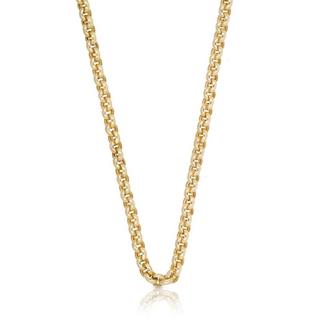 MUAU Schmuck  Collier Erbs Gelbgold 750, 5mm, 45cm 