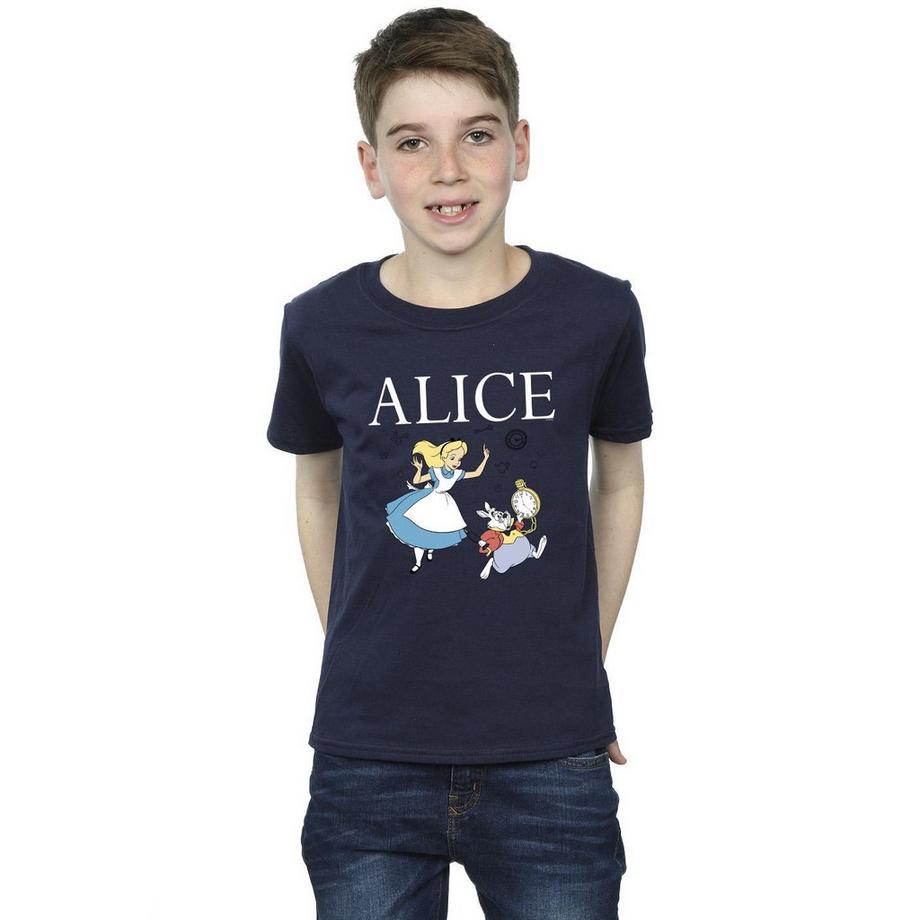 Disney  Alice In Wonderland Follow The Rabbit TShirt 