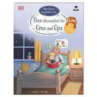 Mein liebstes Kuscheltier & ich. Theo übernachtet bei Oma und Opa Böse, Susanne; DK Verlag - Kids (Hrsg.); Zippel, Marie (Illustrationen) Gebundene Ausgabe 