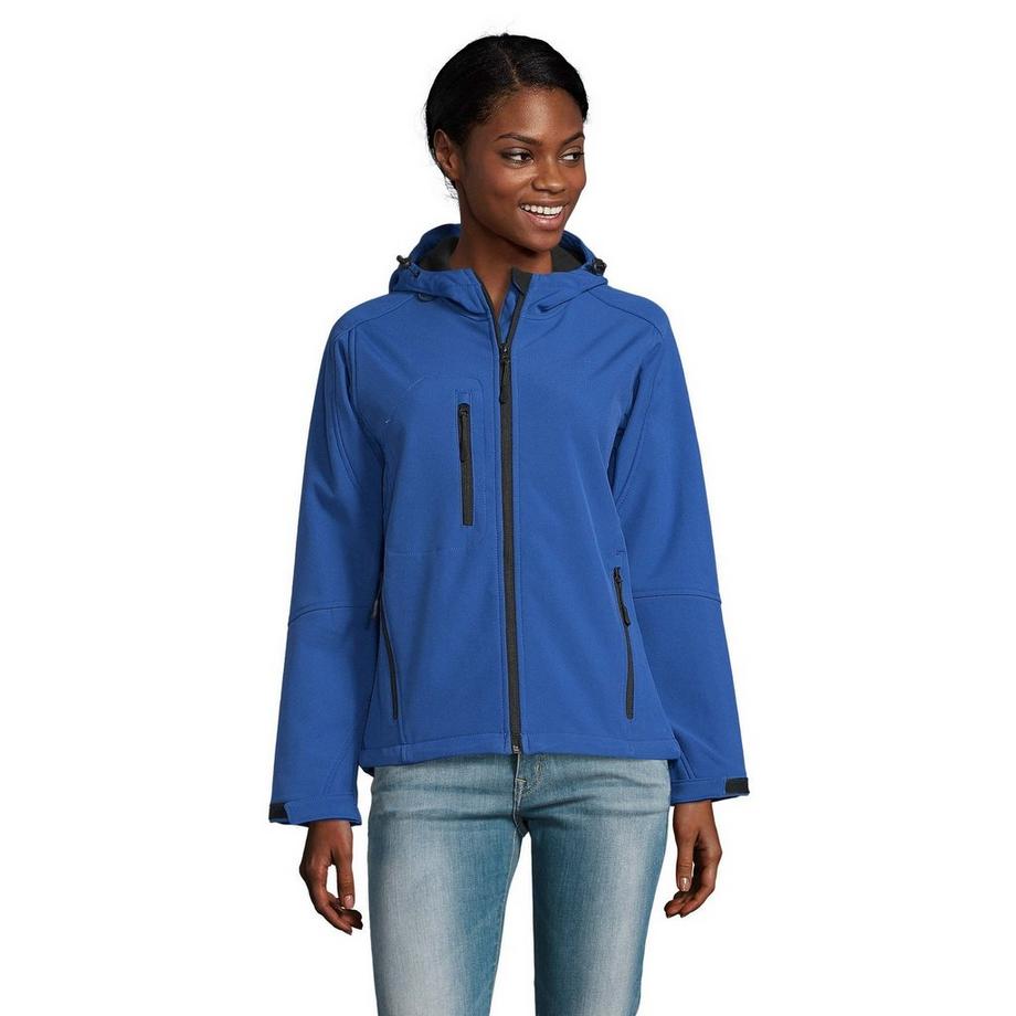 SOLS Softshelljacke Kapuze Atmungsaktiv Winddicht Wasserabweisend  