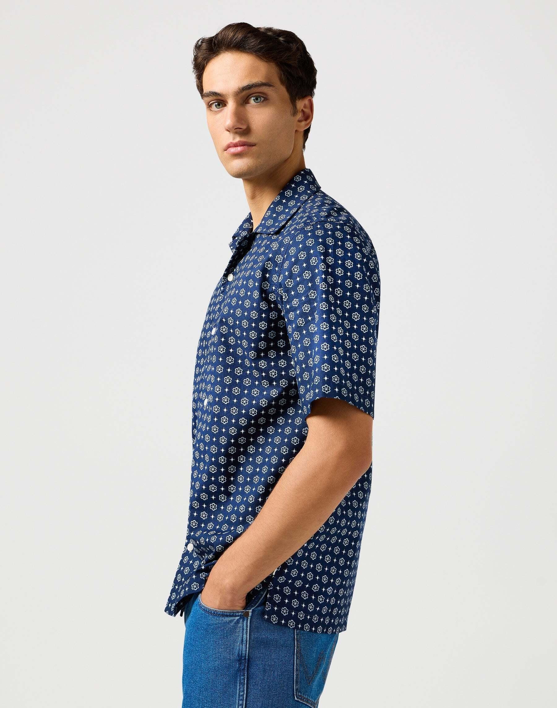 Wrangler Camicia Maniche Corte Resort  