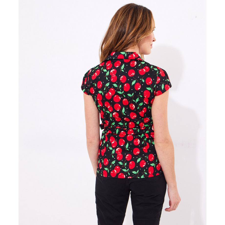 Joe Browns Cherry Vintage Top mit Gürtel  