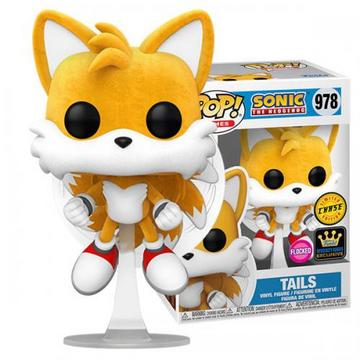 Funko POP! Sonic the Hedgehog: Tails (978) EXM SS CHASE FLKD