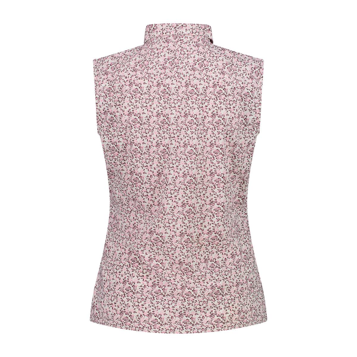 CMP Ärmelloses Hemd mit Blumenmuster  