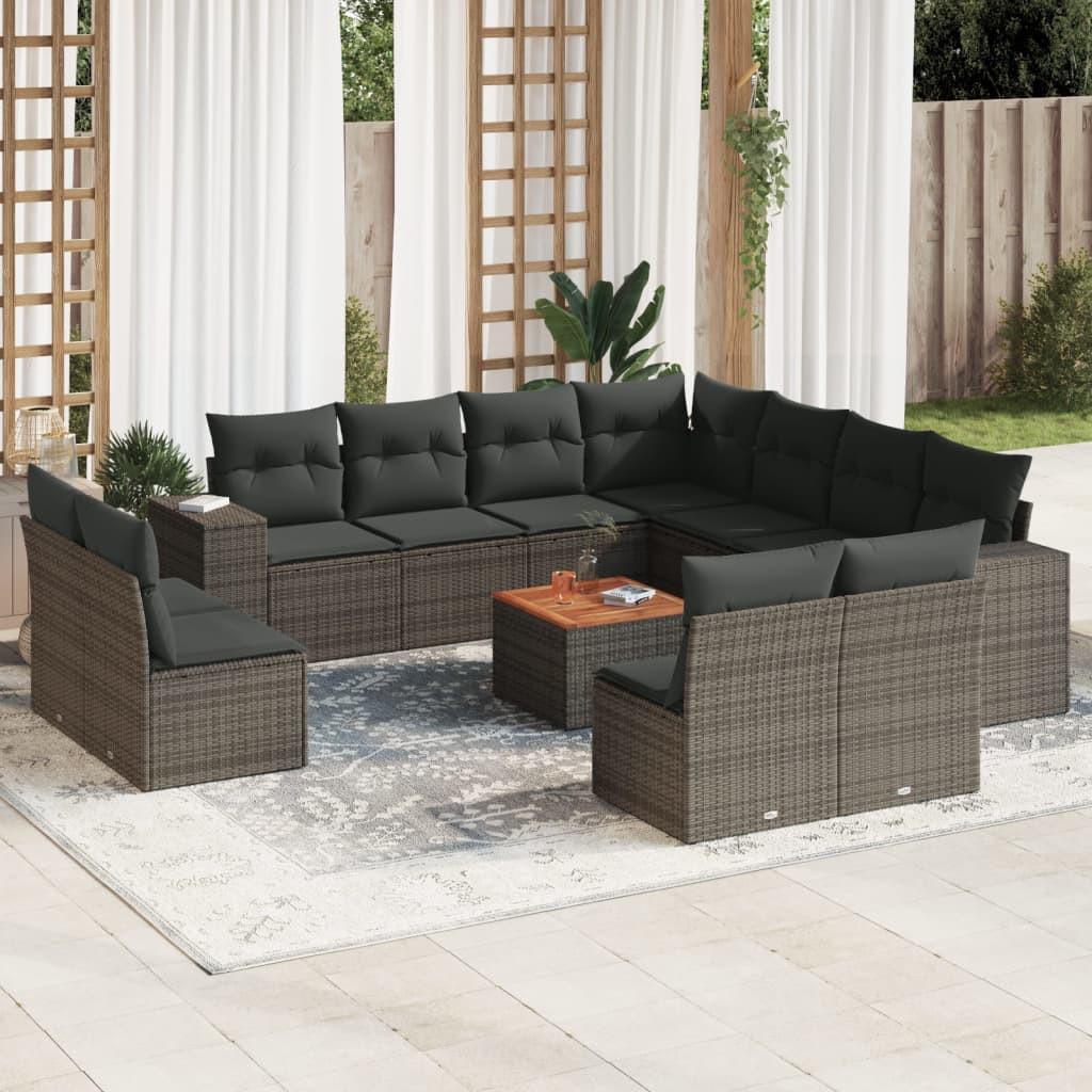 VidaXL Garten sofagarnitur poly-rattan  