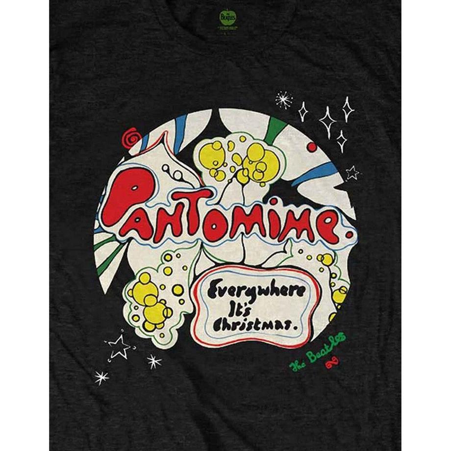 The Beatles Pantomime Weihnachtliches Design T-Shirt  