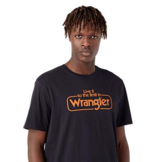 Wrangler Kurzarm bedrucktes T-Shirt  