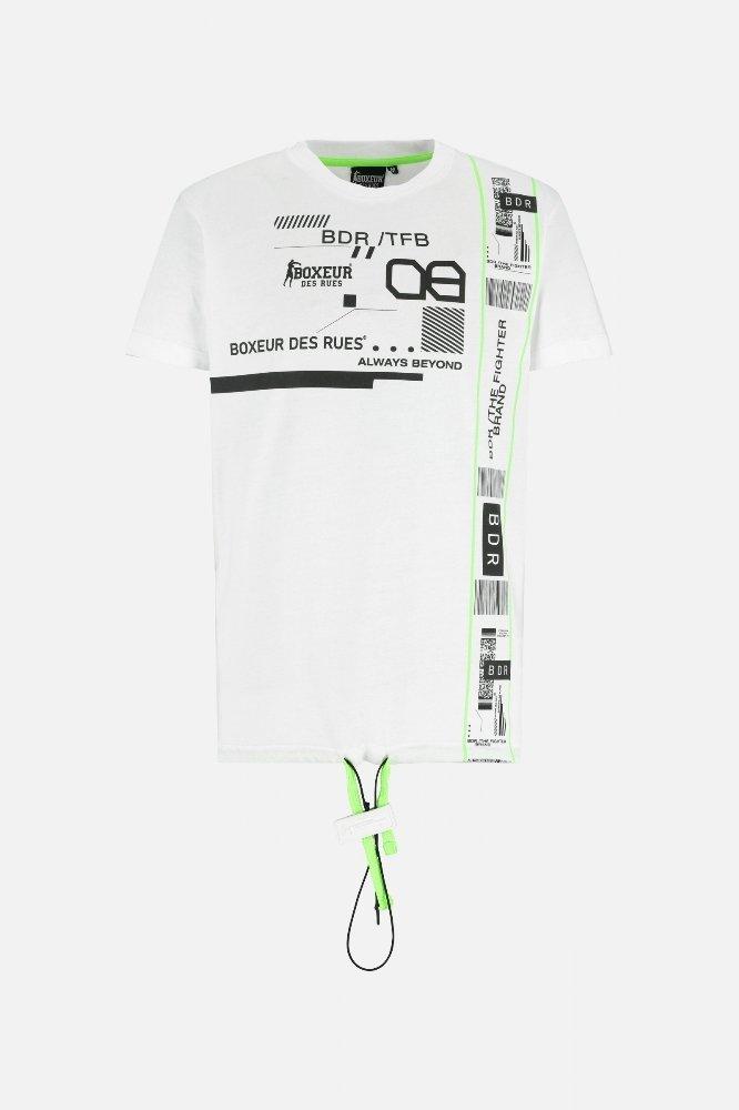 BOXEUR DES RUES  T-Shirt mit Bändern 