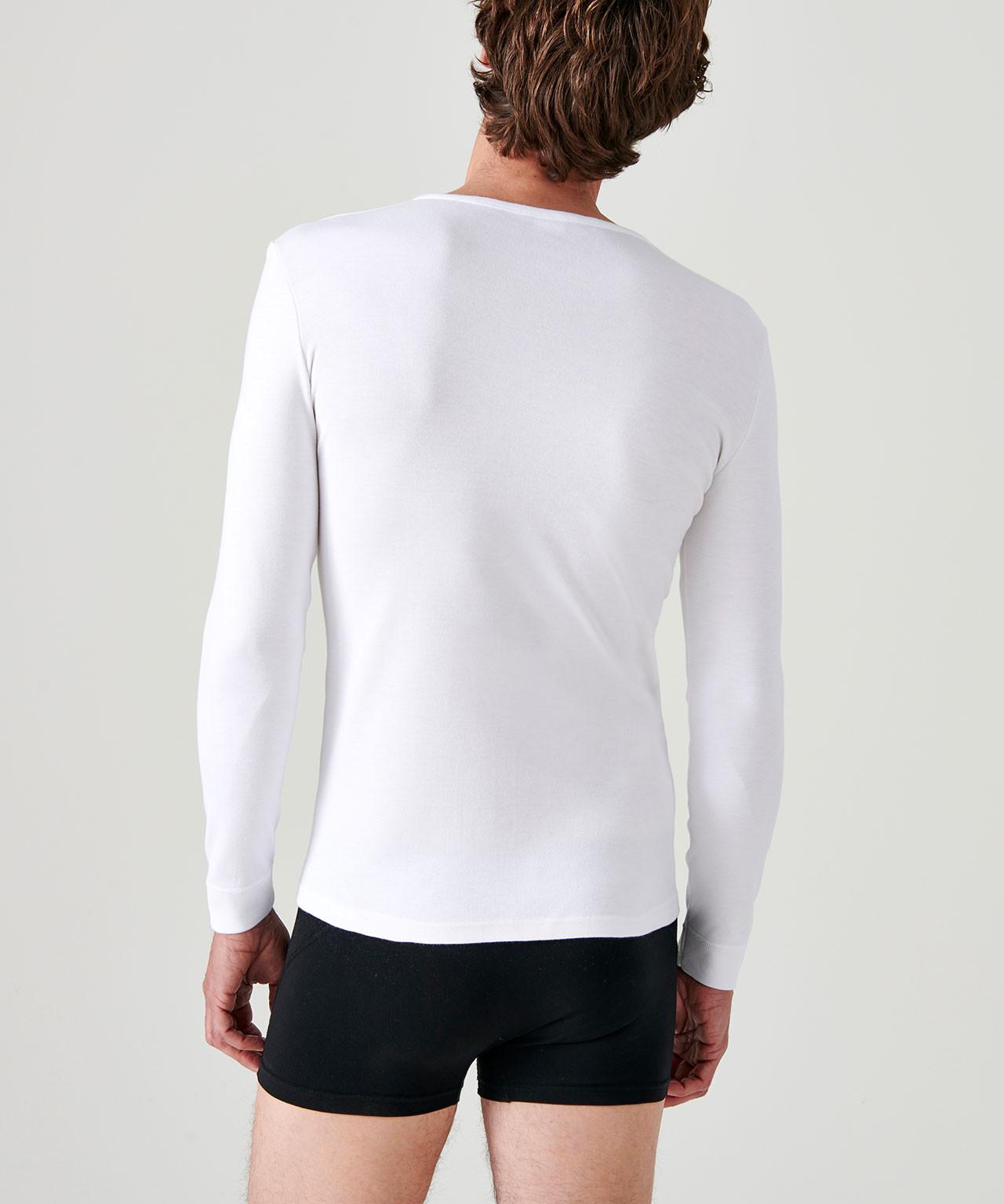 Damart Maglietta Termica Girocollo Maniche Lunghe Calore Medio  