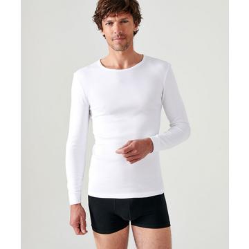 t-hirt maniche lunghe con collo rotondo thermolactyl