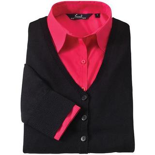 PREMIER Strickweste mit Knopfleiste  