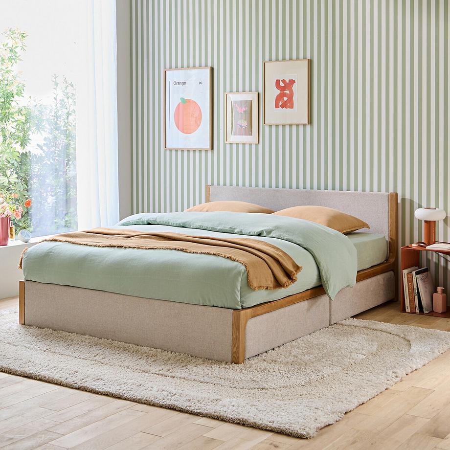 La Redoute Intérieurs  Lot de 2 tiroirs de rangement pour le lit Elori 