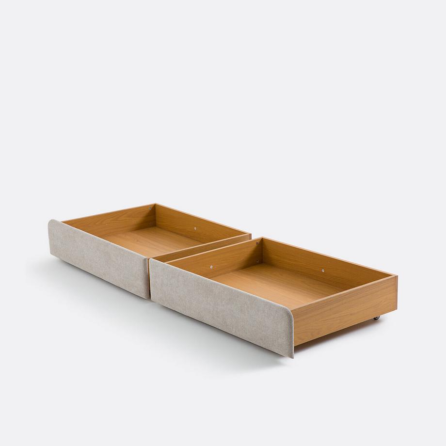 La Redoute Intérieurs  Lot de 2 tiroirs de rangement pour le lit Elori 