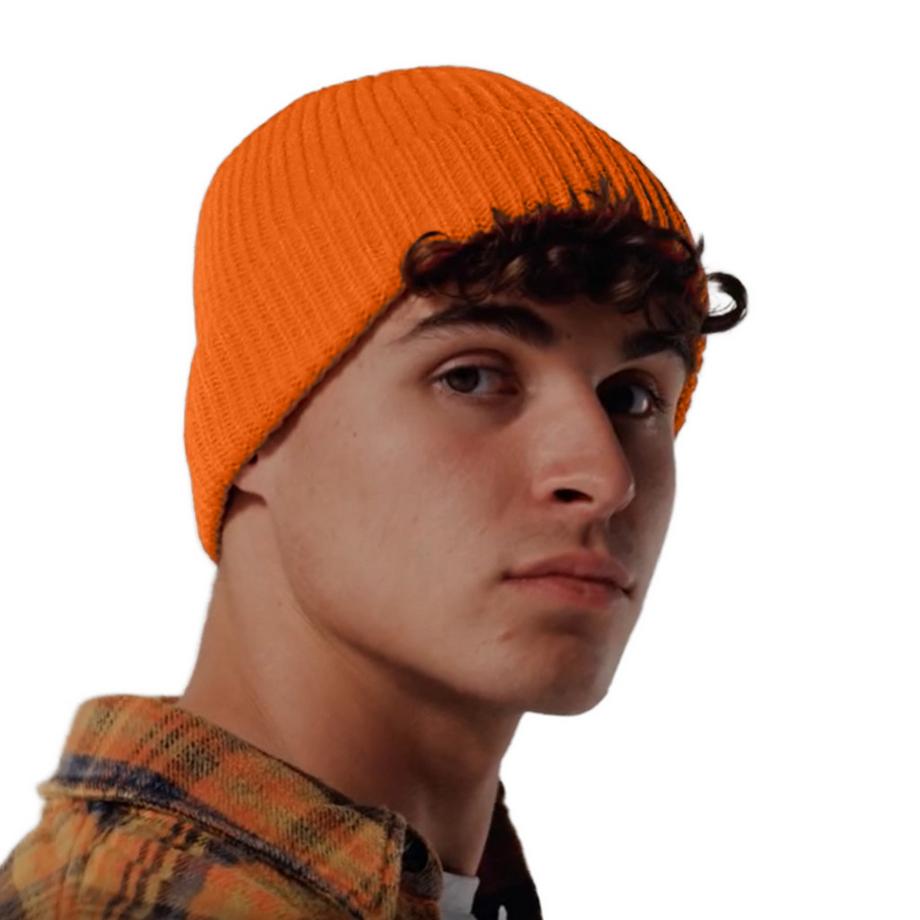 Beechfield Gerippte Strickmütze  