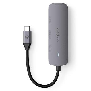 Nedis  Hub USB | 1x USB-C™ | 4x USB A femmina | 4 porte | USB 3.2 Gen 1 | USB Power | 5Gbps 