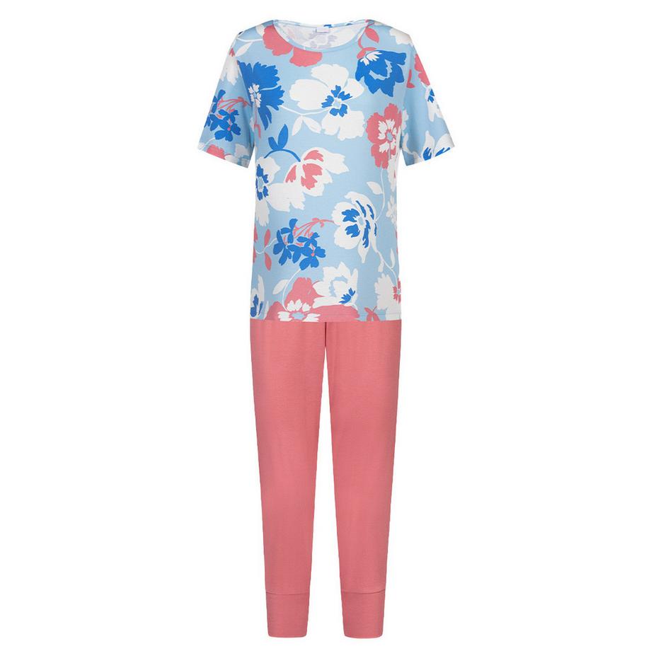mey Springrose Schlafanzug mit Blumenmuster  