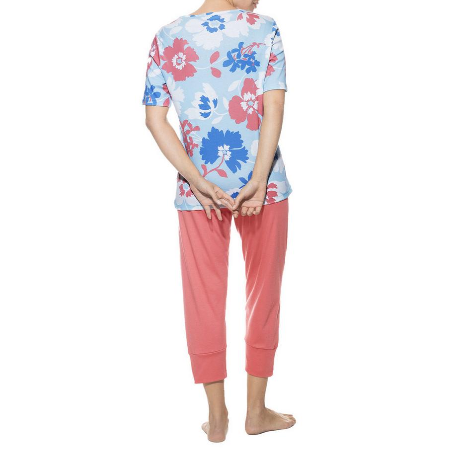 mey Springrose Schlafanzug mit Blumenmuster  