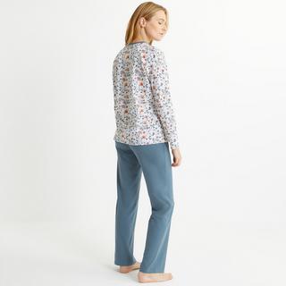 La Redoute Collections  Bedruckter Pyjama mit langen Ärmeln 
